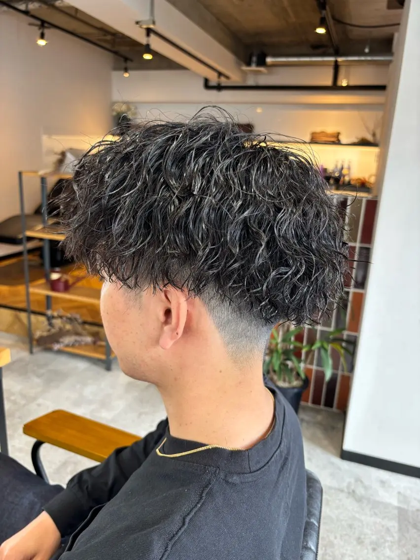 【minimo当日限定】カット+パーマの写真
