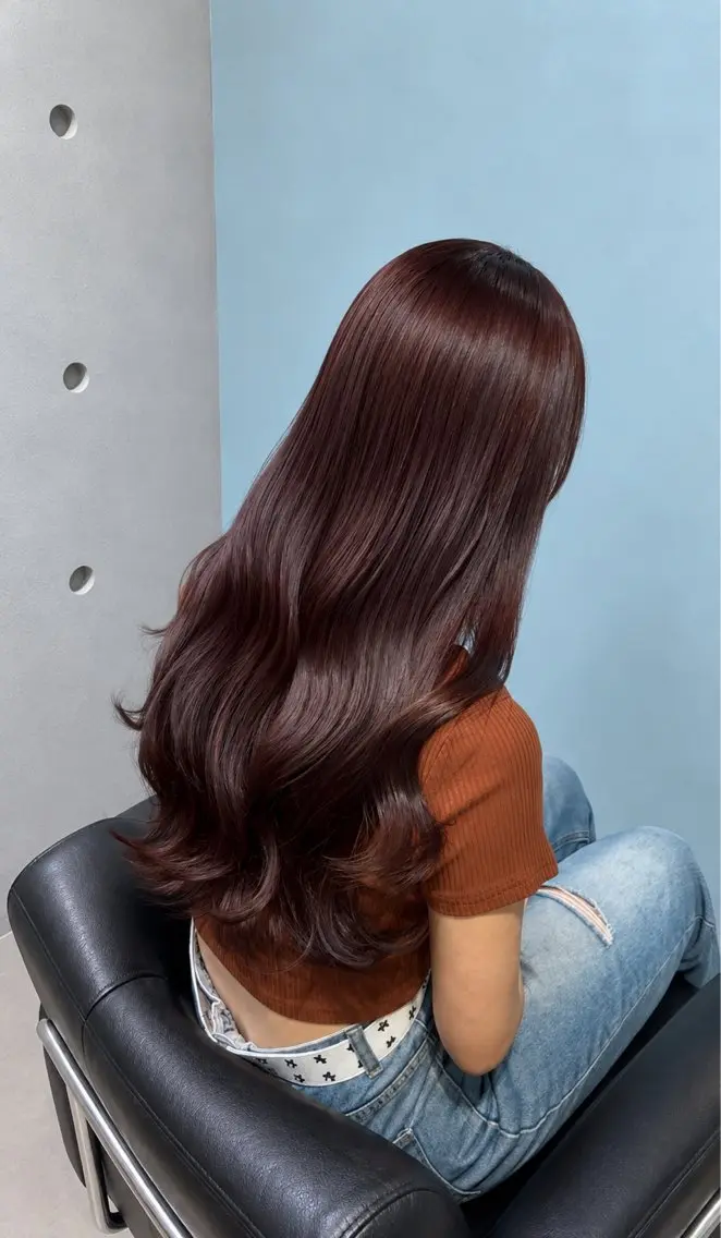セミロング ヘアカラー トリートメント 池袋/カラー特化🎨 ロング料金なし🩵のヘアスタイル