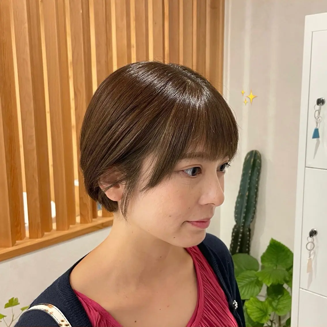 ショートボブ🤍【シャンプーブローあり🫧】の写真