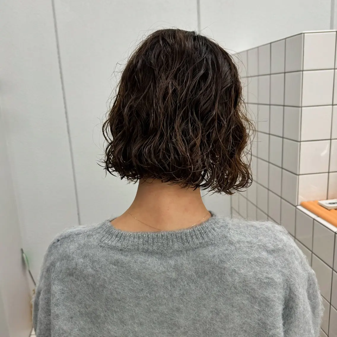 ショート パーマ ボブ カット パーマ トリートメント パーマ/レイヤー/ ボブ/豊浦翔太のヘアスタイル