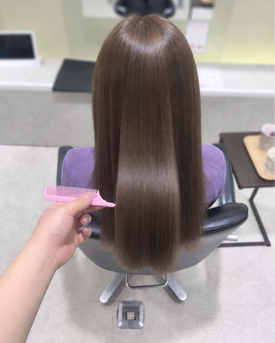 ロング カラー ヘアカラー 中川 奈々実のヘアスタイル