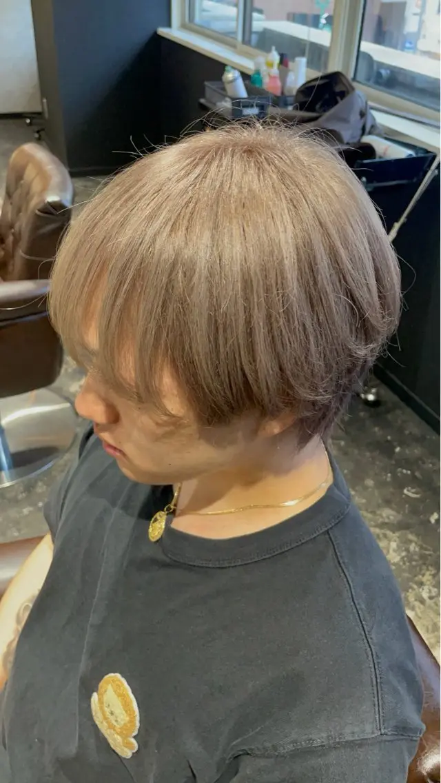 カラー メンズ カット ヘアカラー 💈メンズ職人 ルキト💈のヘアスタイル