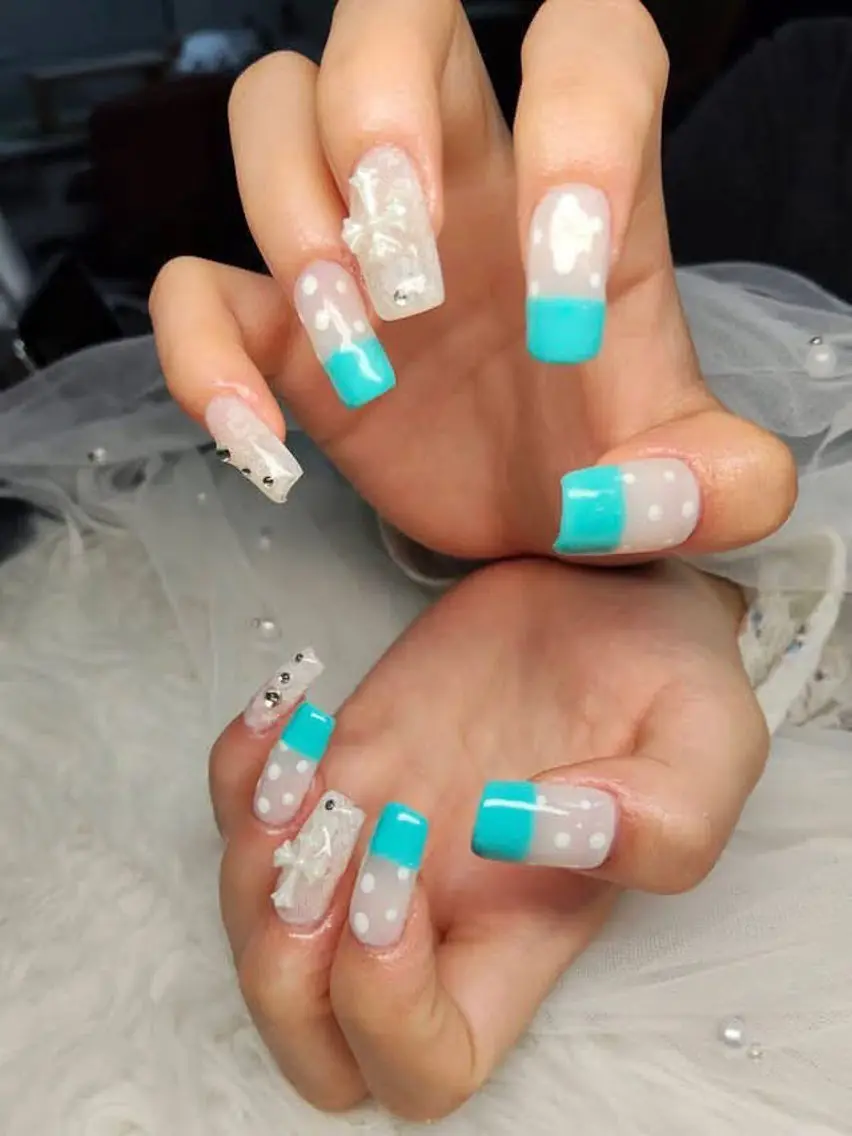 ネイル アートネイル チークネイル フレンチネイル ジェルネイル ガーリー HAPPI NAIL 大国町のネイルデザイン