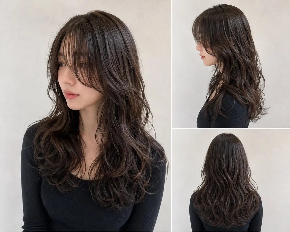 【📢8、9日限定価格‼️】💇🏻♀️🌀レディースデジタルパーマ🌀スタイリストによるカット込み!✂️の写真
