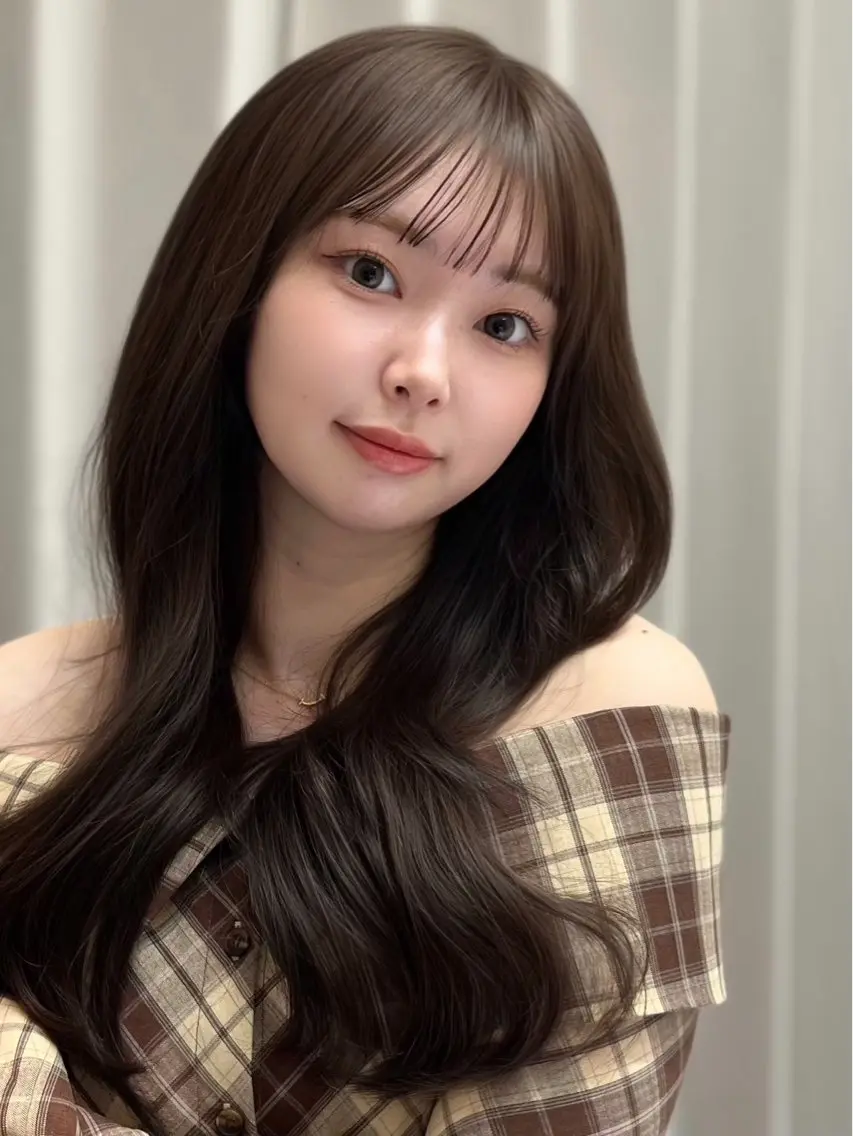 ロング カラー カラーモデル あやか🎀💕のヘアスタイル