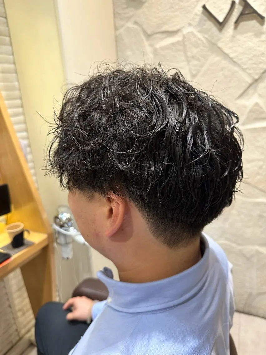 パーマ メンズ カット パーマ メンズカット/パーマ 髙橋美穂のヘアスタイル