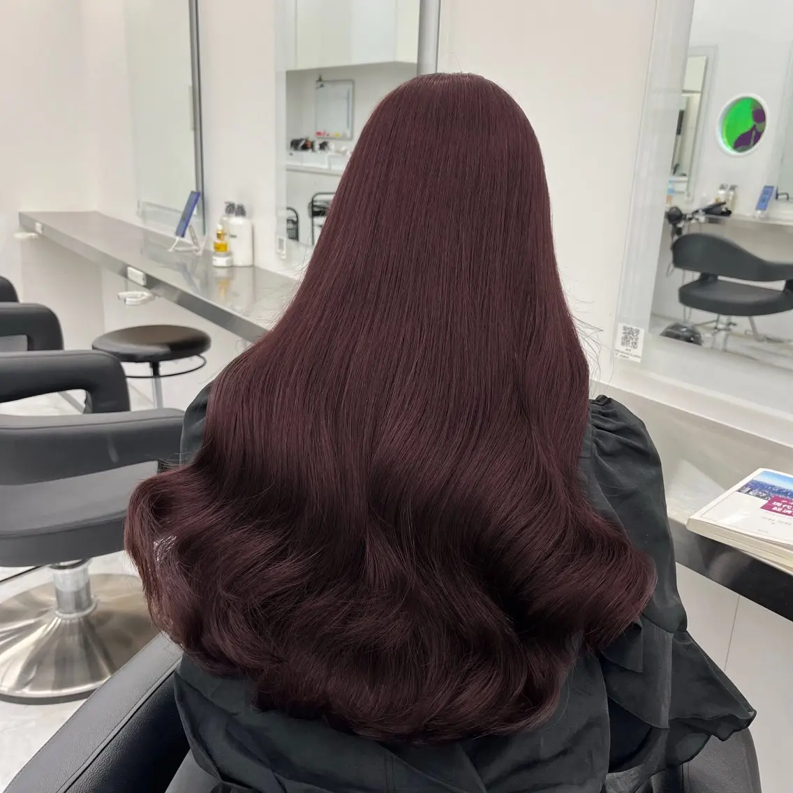 ロング カラー ヘアアレンジ ヘアカラー ヘッドスパ ヘアセット 🫧‪🎀うる艶暖色 🏹Nanako🎀のヘアスタイル