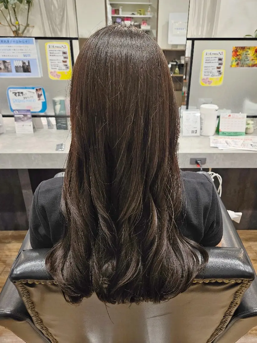 ロング カット トリートメント 関口 友菜のヘアスタイル
