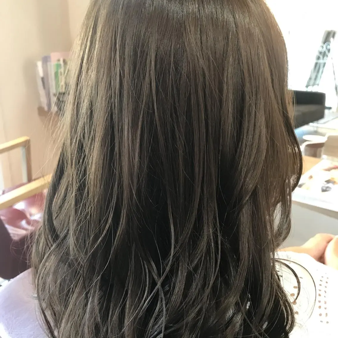 【王道メニュー❤】カット＆トレンド艶カラー＆2stepトリートメント【何回でも使えます(^^)】の写真
