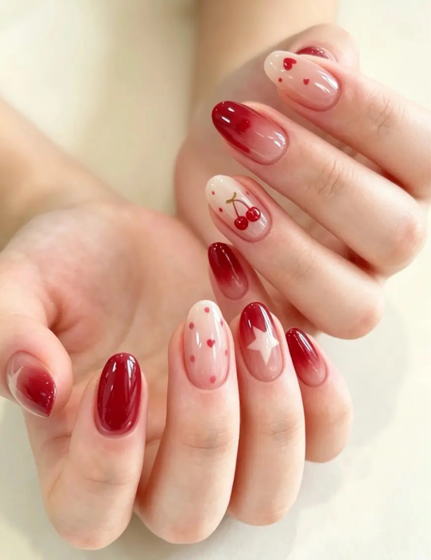 ネイル ハンドネイル LadyJJNail つくばのネイルデザイン
