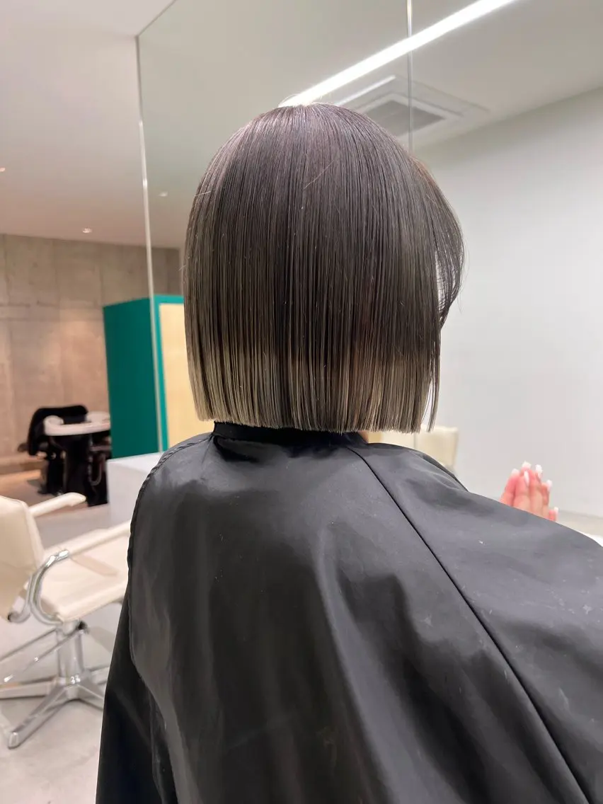 ミディアム カラー ブリーチなしカラー/ レイヤー/ASARIのヘアスタイル