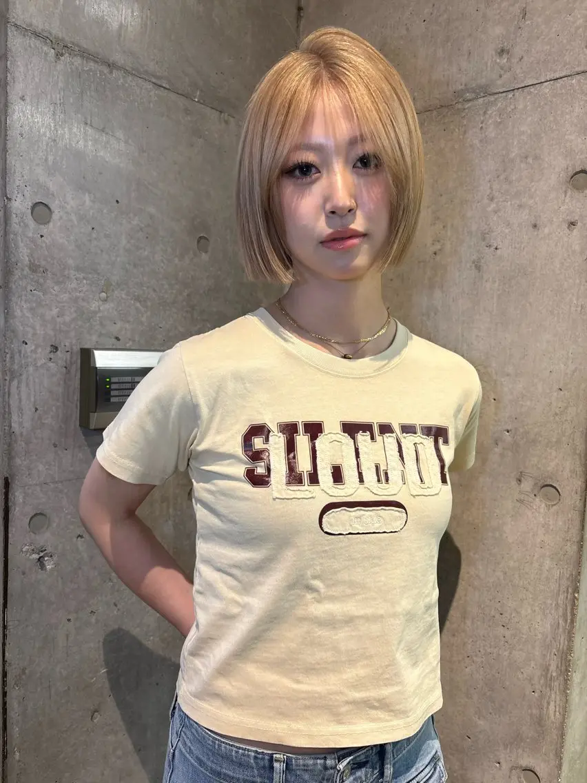 ミディアム ボブ カット 福岡レイヤーカット/ ゴトリのヘアスタイル