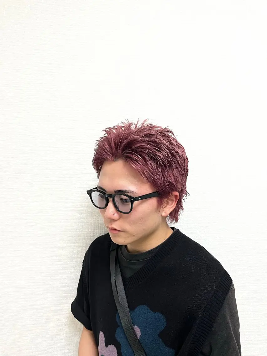 カラー ヘアカラー ヘアセット 🔥メンズ 特化🔥菊水皐暉🔥のヘアスタイル
