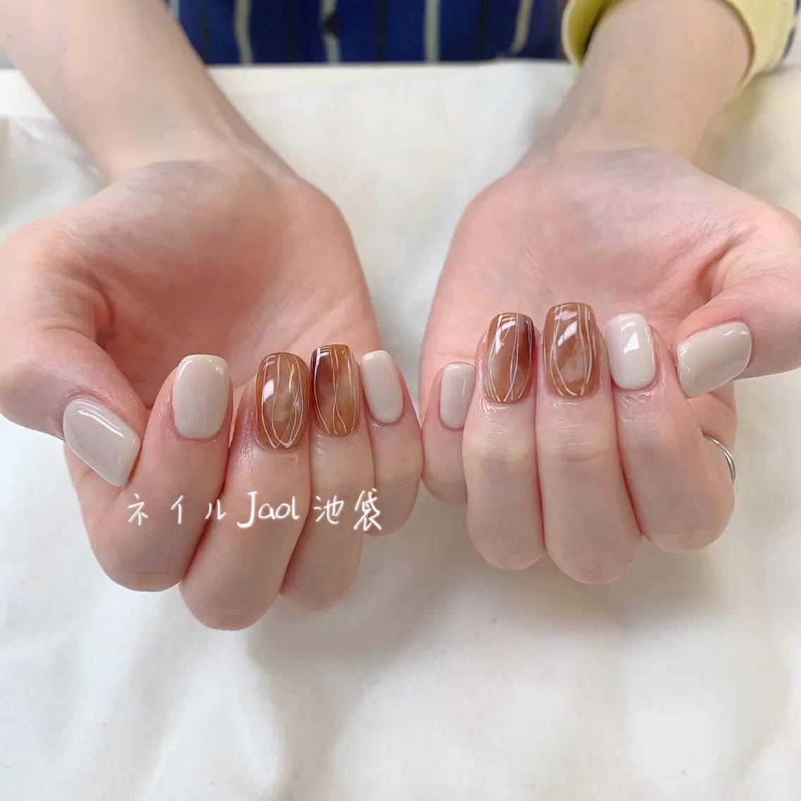 ミディアム ネイルJaol 池袋のネイルデザイン