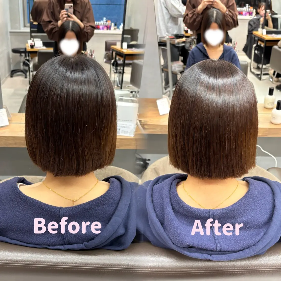 縮毛矯正 Azu🩰/アレンジ /透明感カラー🎀/のヘアスタイル
