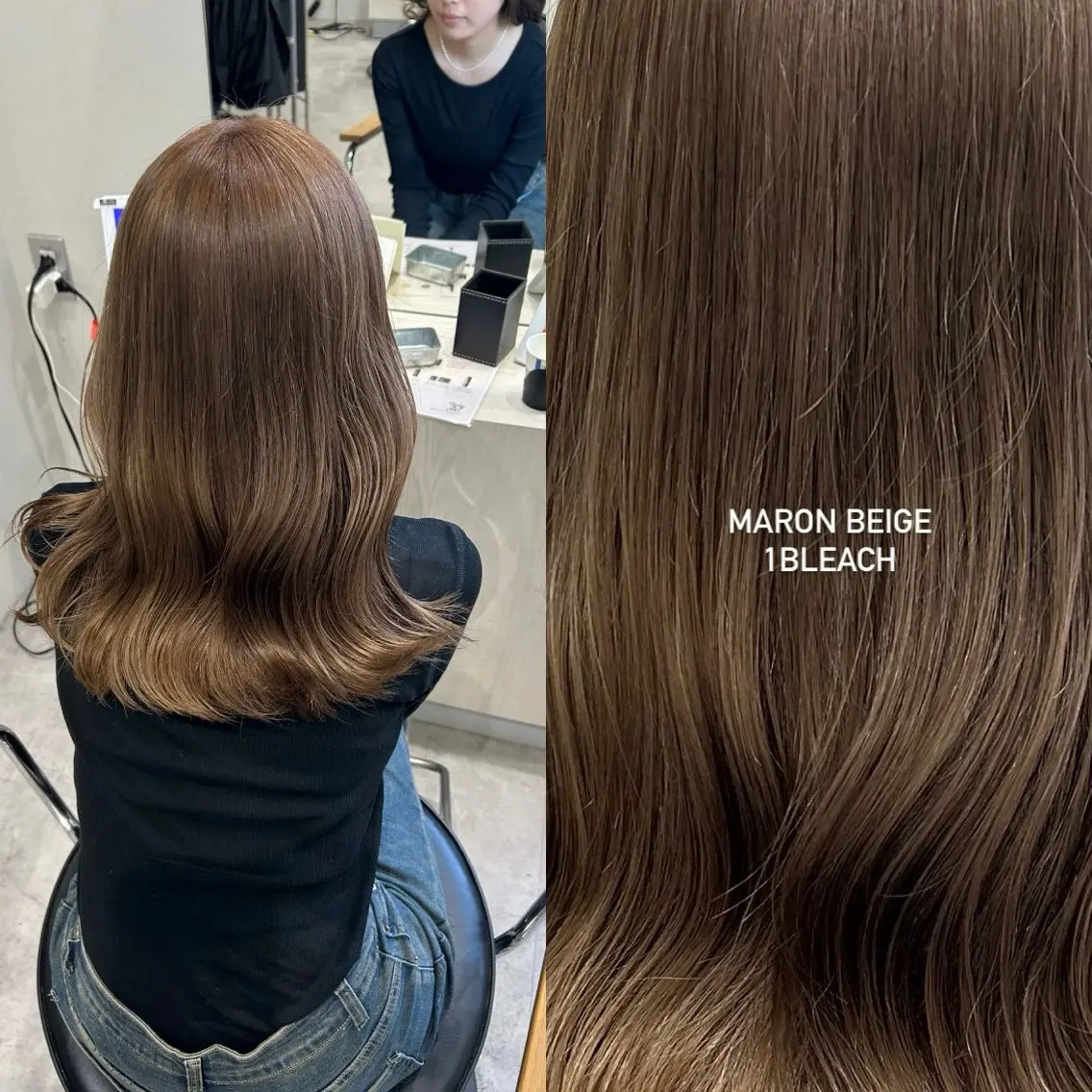 ミディアム カラー ヘアアレンジ ヘアカラー ボブ /ニュアンス/ satomi🧸💖のヘアスタイル
