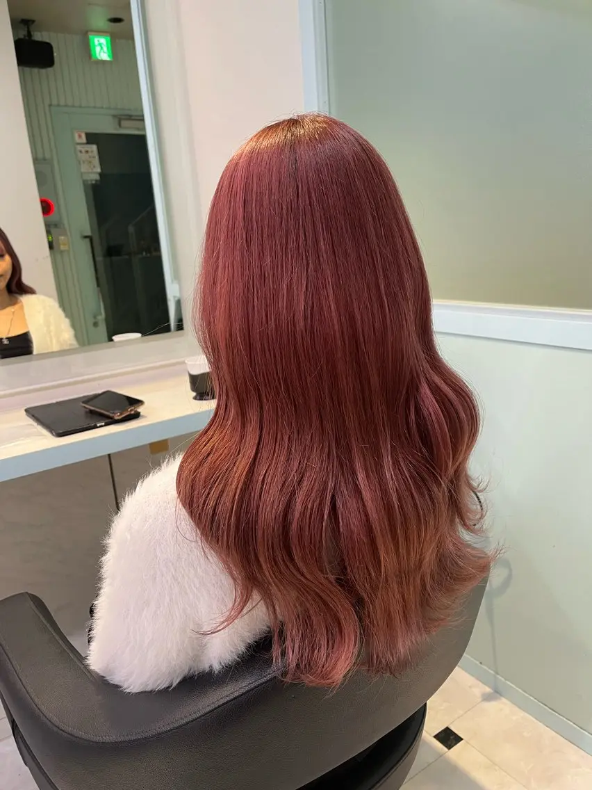 ロング カラー ヘアカラー トリートメント ブリーチカラー 🩵MIZUKIのヘアスタイル