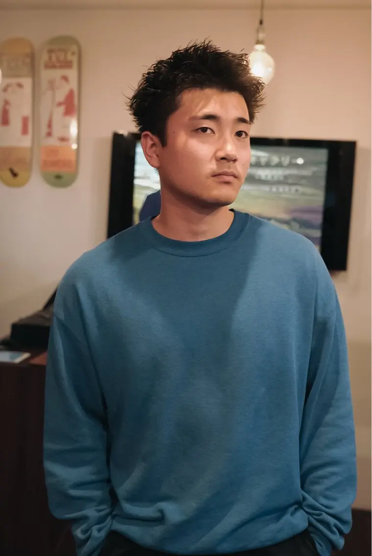 ショート メンズ 千葉 慎也のヘアスタイル