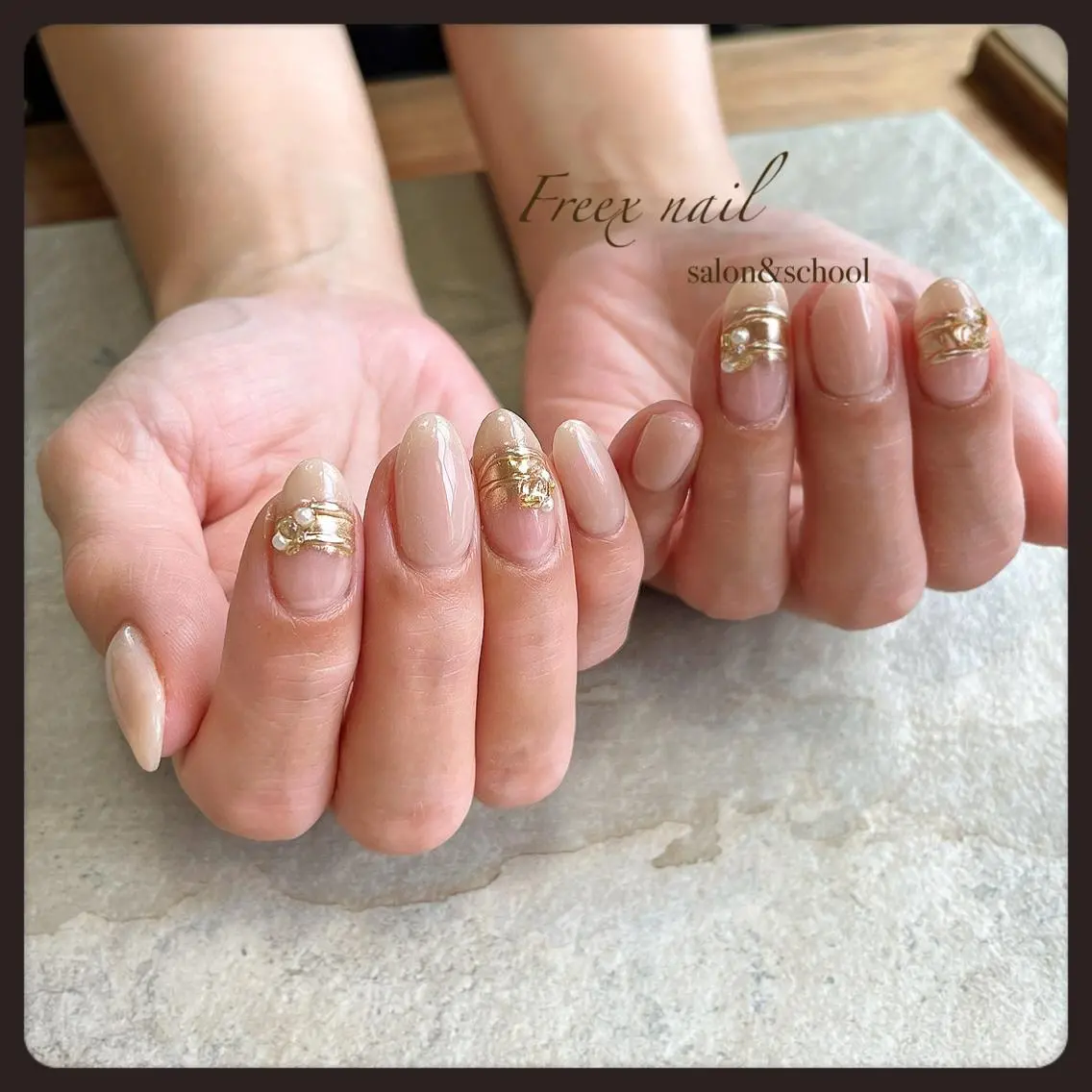ネイル ハンドネイル ハンドケア freex nail /ニュアンス/個性派のネイルデザイン