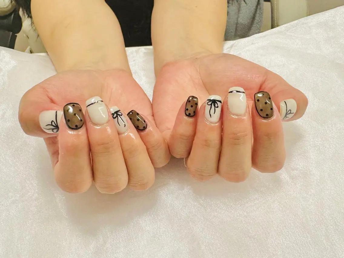 ネイル ジェルネイル 持ち込み nailsalon oluoluのネイルデザイン
