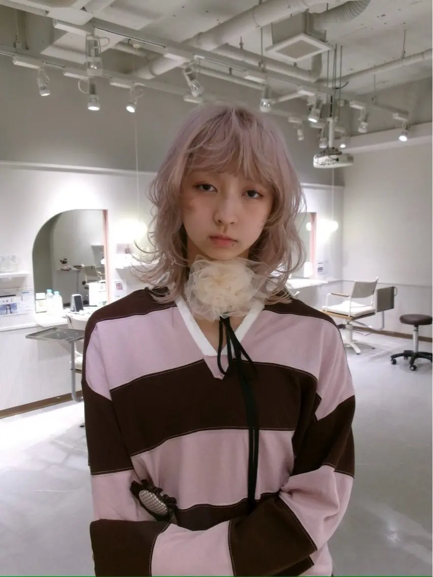 カラー ヘアカラー 池田 七海のヘアスタイル