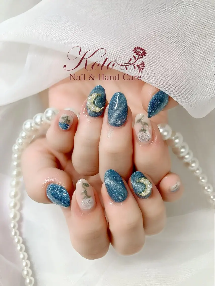ネイル 長さ出し ジェルネイル 持ち込み ニュアンスネイル 赤色 ハンドネイル Nail Salon KOTOのネイルデザイン