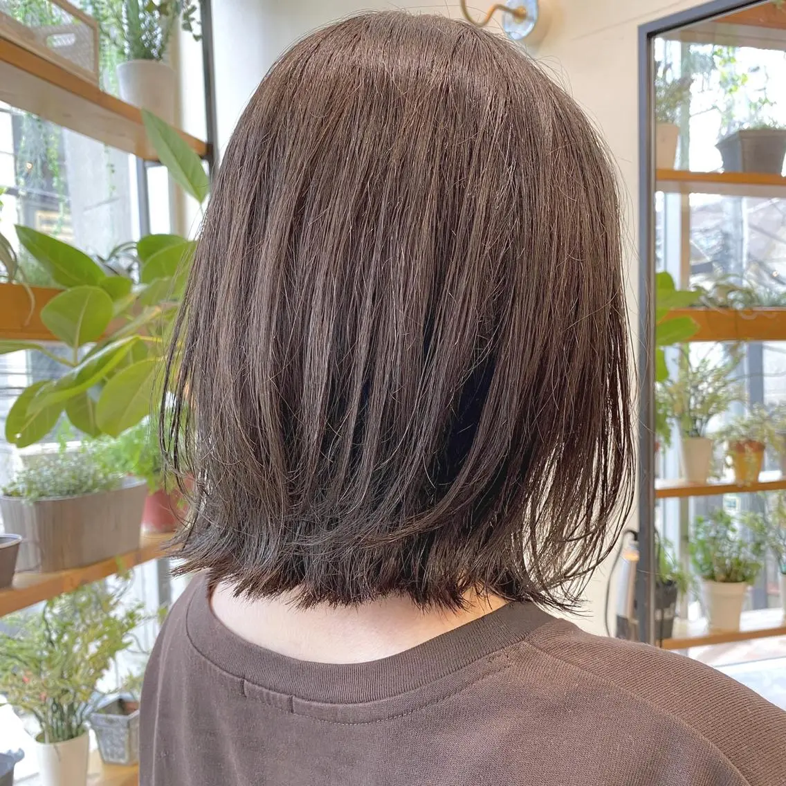 ミディアム カラー ヘアアレンジ カット ヘアカラー トリートメント ヘッドスパ 【ダメージレス施術】 【透明感】北村 拓也のヘアスタイル