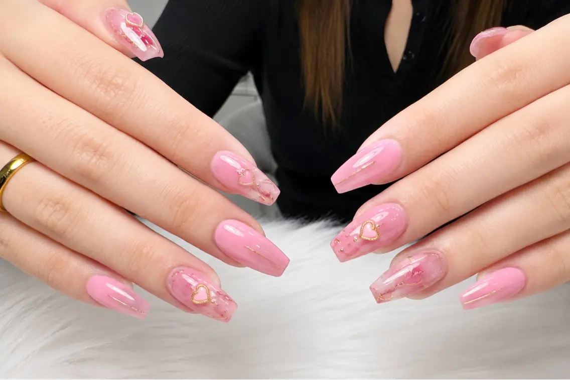 ネイル キラキラネイル ストーンネイル Michan Nailのネイルデザイン