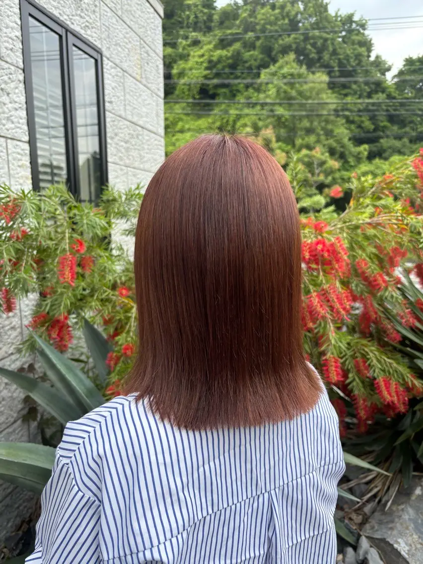ミディアム カラー reciel / rinaのヘアスタイル