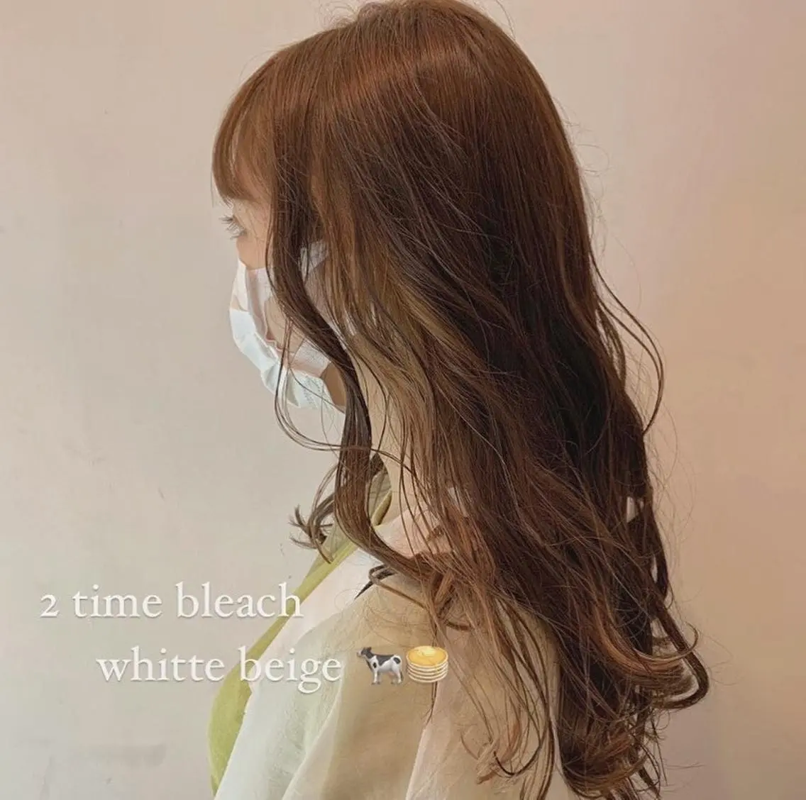 ロング カラー ヘアカラー 似合わせカットカラー ♡佐藤捺美のヘアスタイル