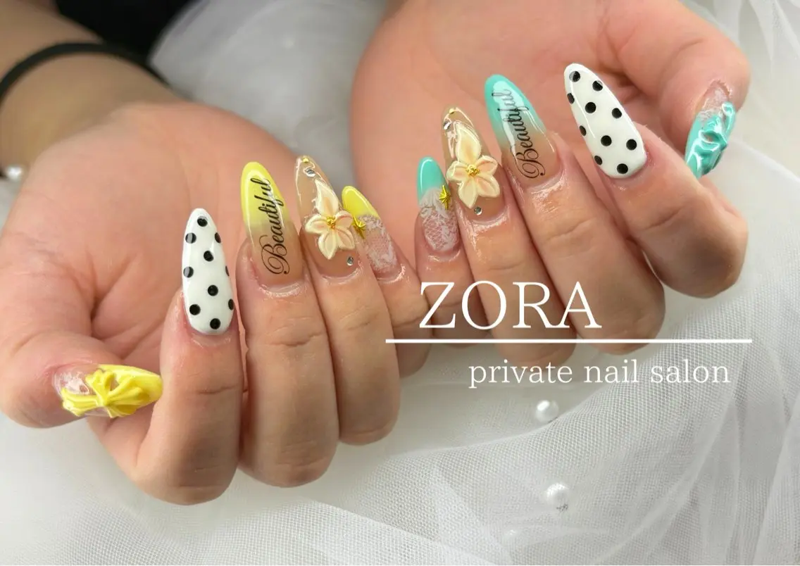 ネイル ハンドネイル ZORA yuのネイルデザイン