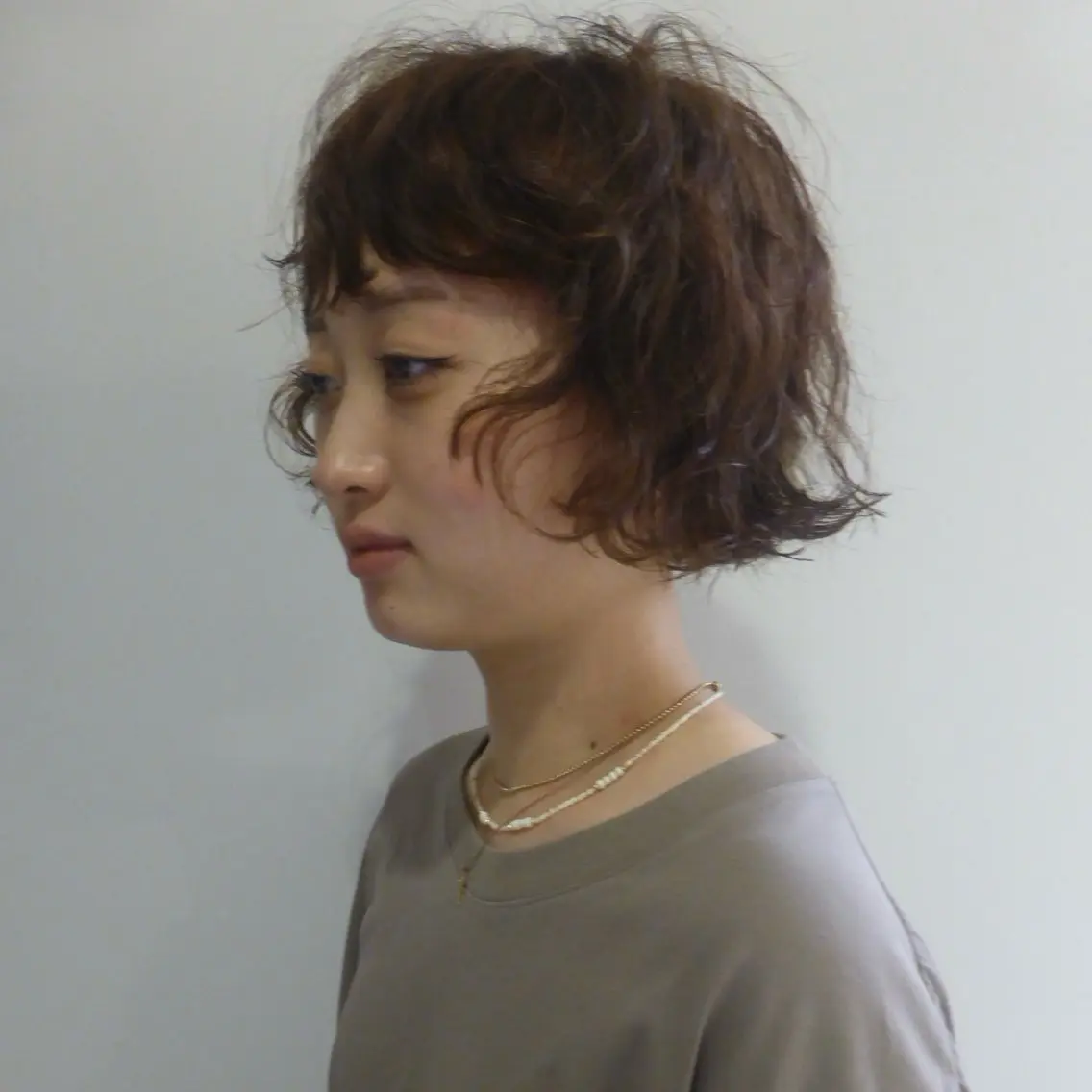ショート カット パーマ 似合わせデザイン໒꒱ rioのヘアスタイル