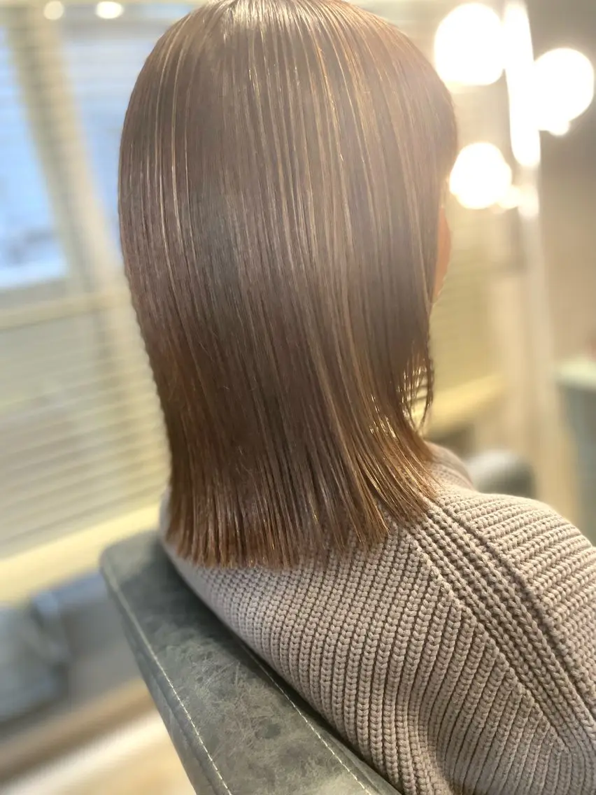 今だけ割引 透明感カラー!!アディクシーカラーは+2200円〜の写真