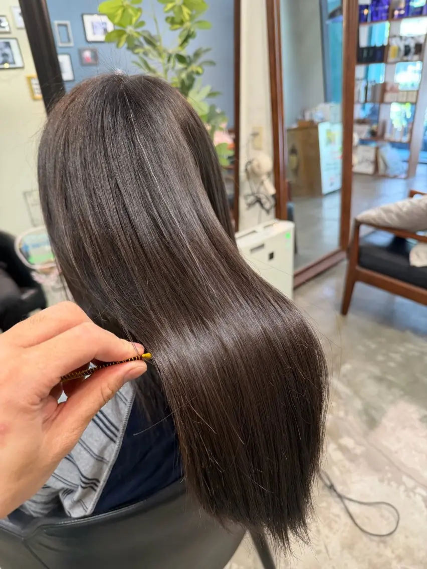 【こだわりカット】+【髪質改善ストレート】✨の写真