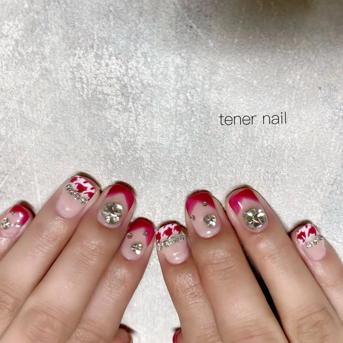 ネイル フレンチネイル ハンドネイル テネルネイル tener nailのネイルデザイン