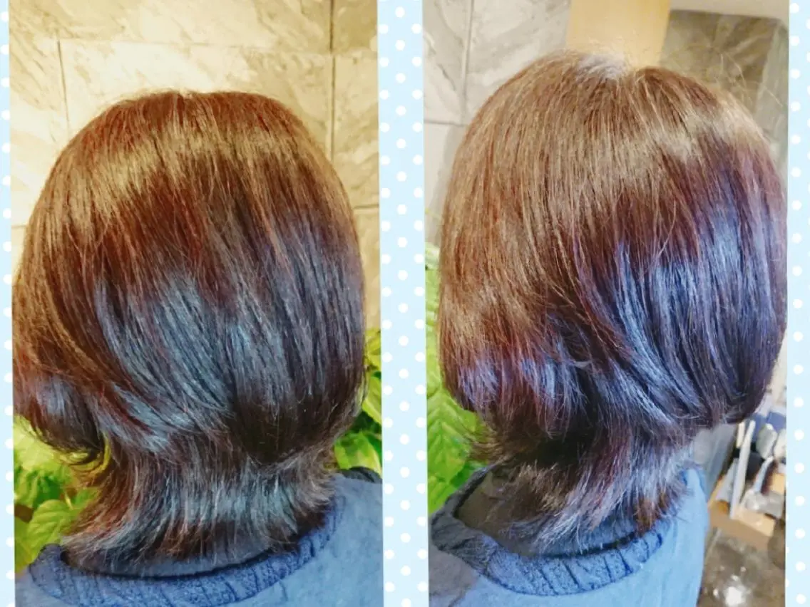 ミディアム 清水 旭美のヘアスタイル