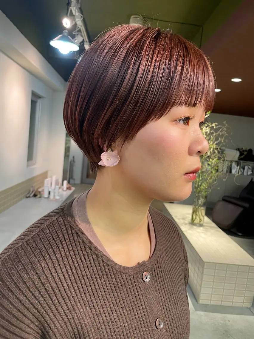 ショート ショートヘア 末永 晃久のヘアスタイル