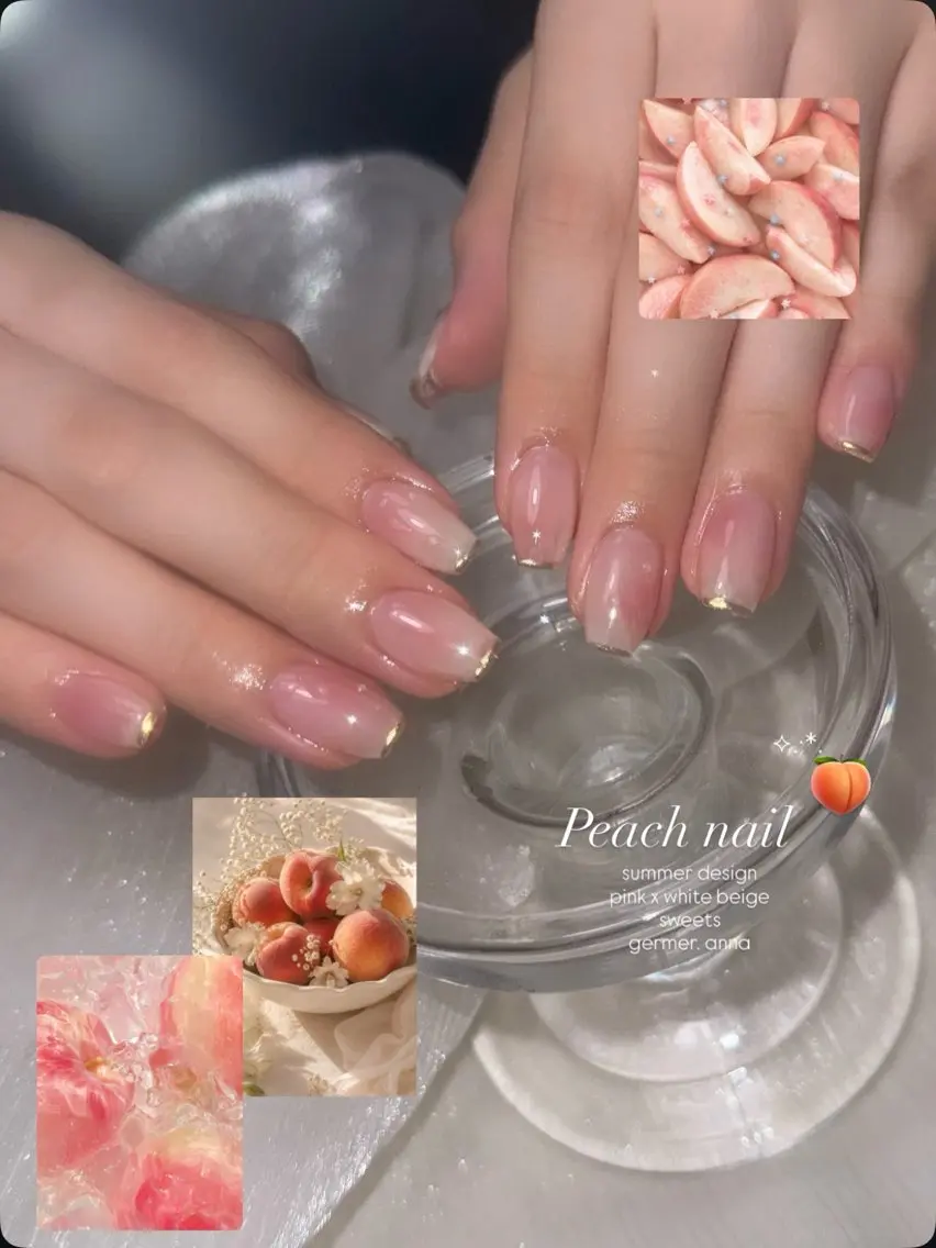 ネイル 夏ネイル ハンドネイル ハンドケア germer. annaのネイルデザイン