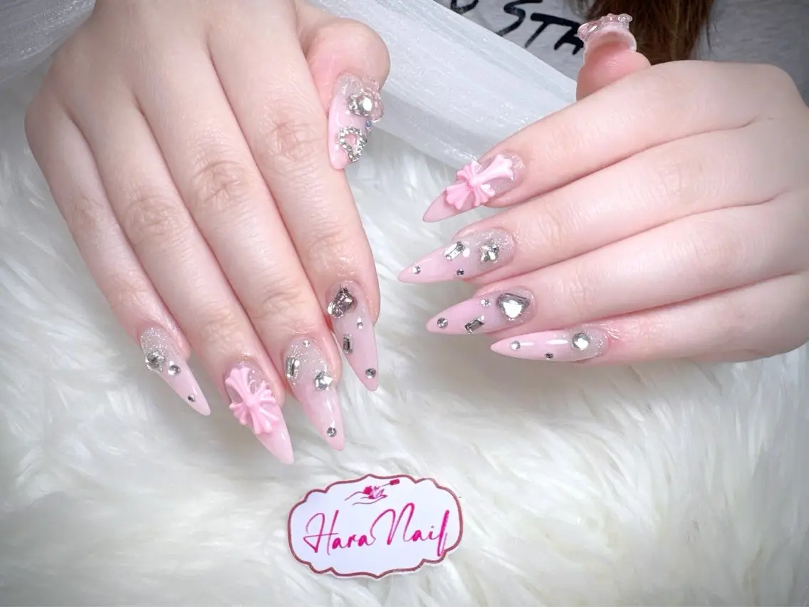 ネイル フットネイル フレンチネイル グラデーション 韓国ネイル マグネットネイル ハンドネイル ハンドケア Hara Nail 【持ち込みOK】のネイルデザイン