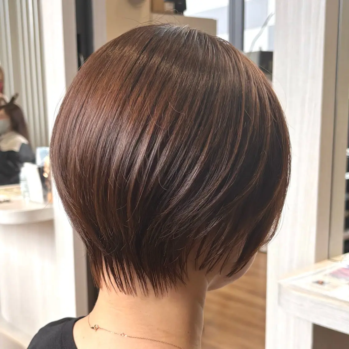 ショート カラー ショートボブ ボブ ショートヘア カット ヘアカラー 杉原 魁/ショート /透明感カラーのヘアスタイル