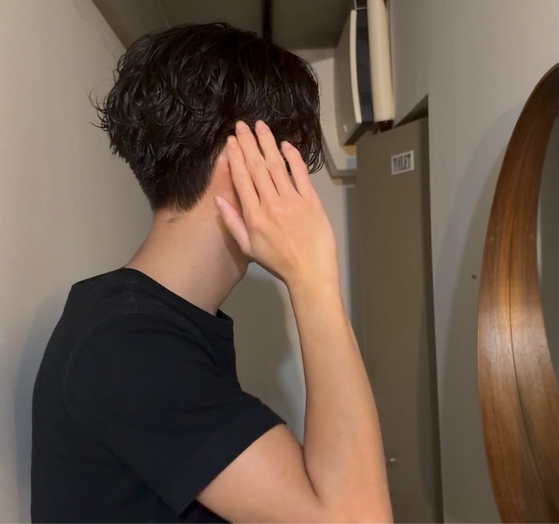 パーマ 室井 宙のヘアスタイル