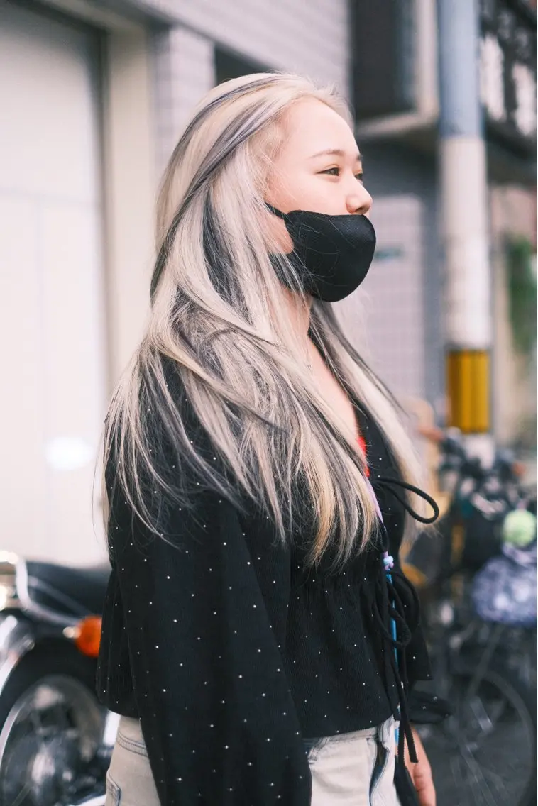 ロング カラー ヘアアレンジ ヘアカラー トリートメント 個性爆弾💣 ダブルカラー/ゆかのヘアスタイル
