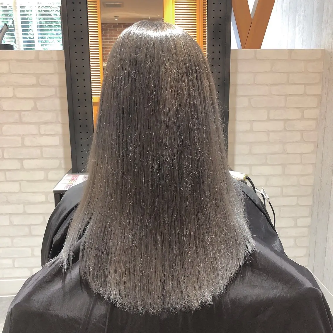 ロング カラー 菊地 聖のヘアスタイル