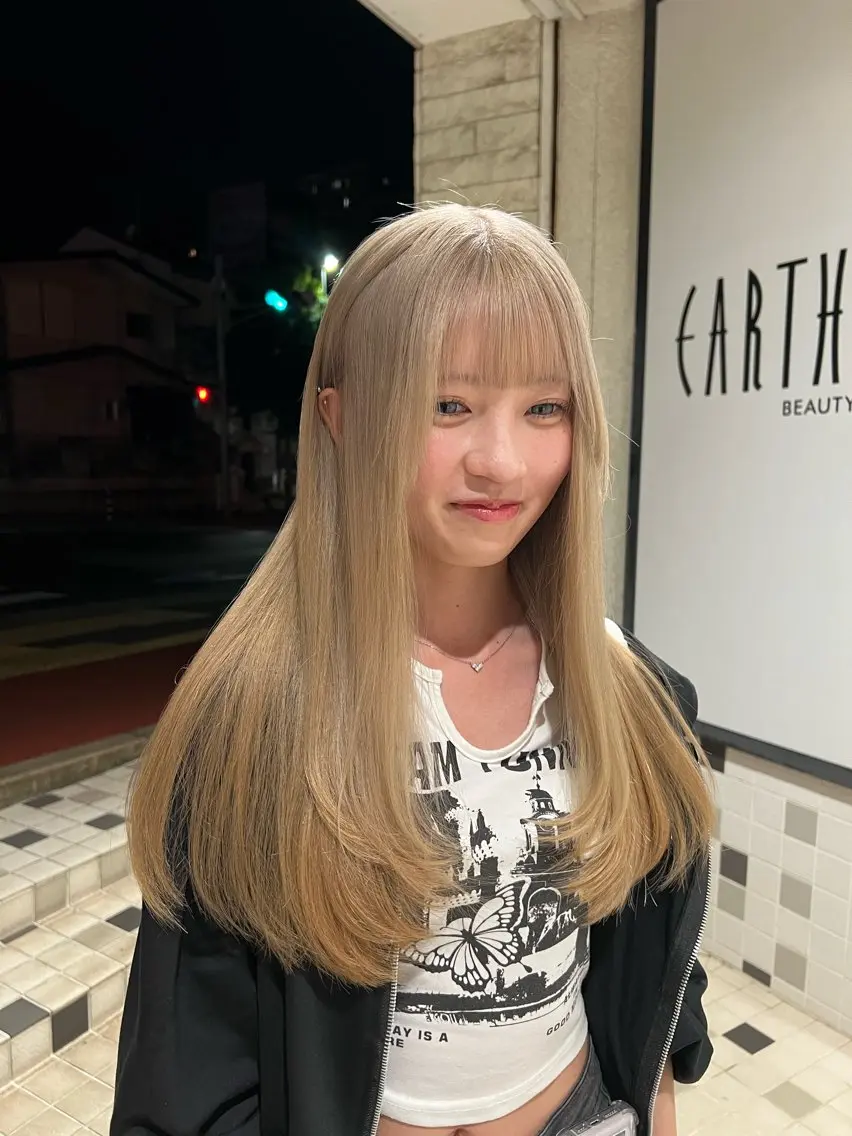 ロング カット トリートメント 🫧モギ アスカ🫧のヘアスタイル