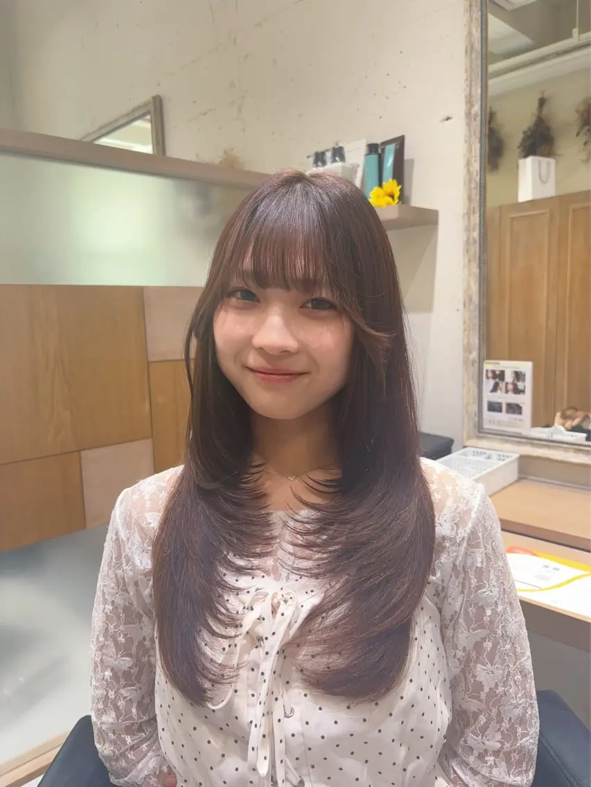ロング 透明感ツヤカラー/ 縮毛矯正/静岡のその他イメージ
