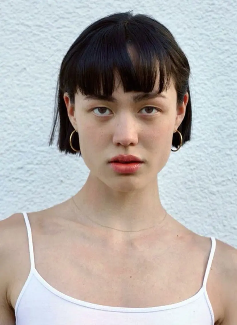 ショート カラー パーマ ✴︎UNU ✴︎モエカのヘアスタイル
