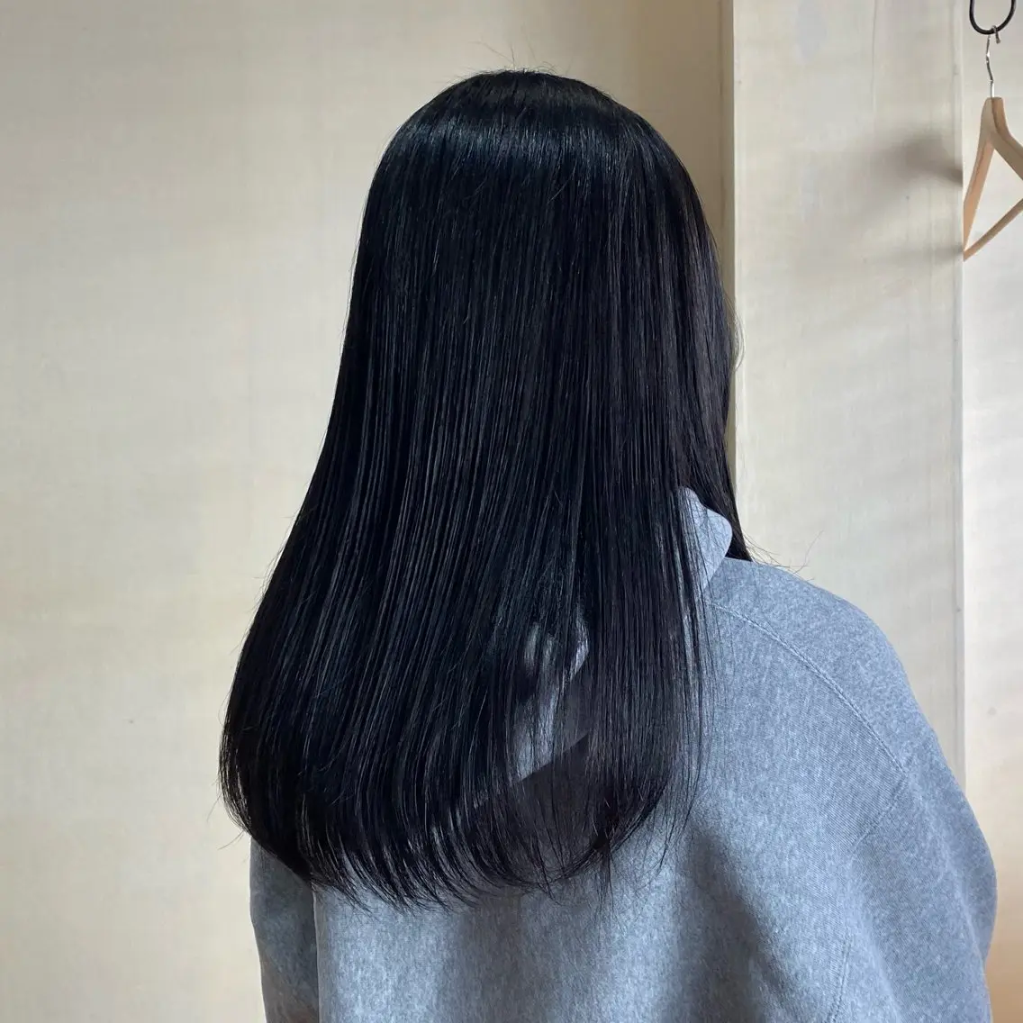 ロング カラーモデル fon▶山田 悠華のヘアスタイル