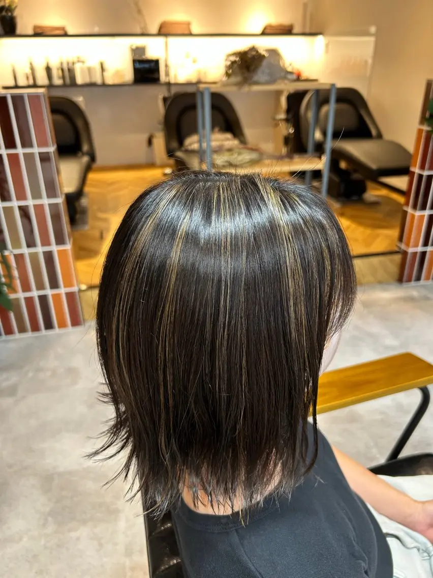 カラー 渡邉 峻弥のヘアスタイル