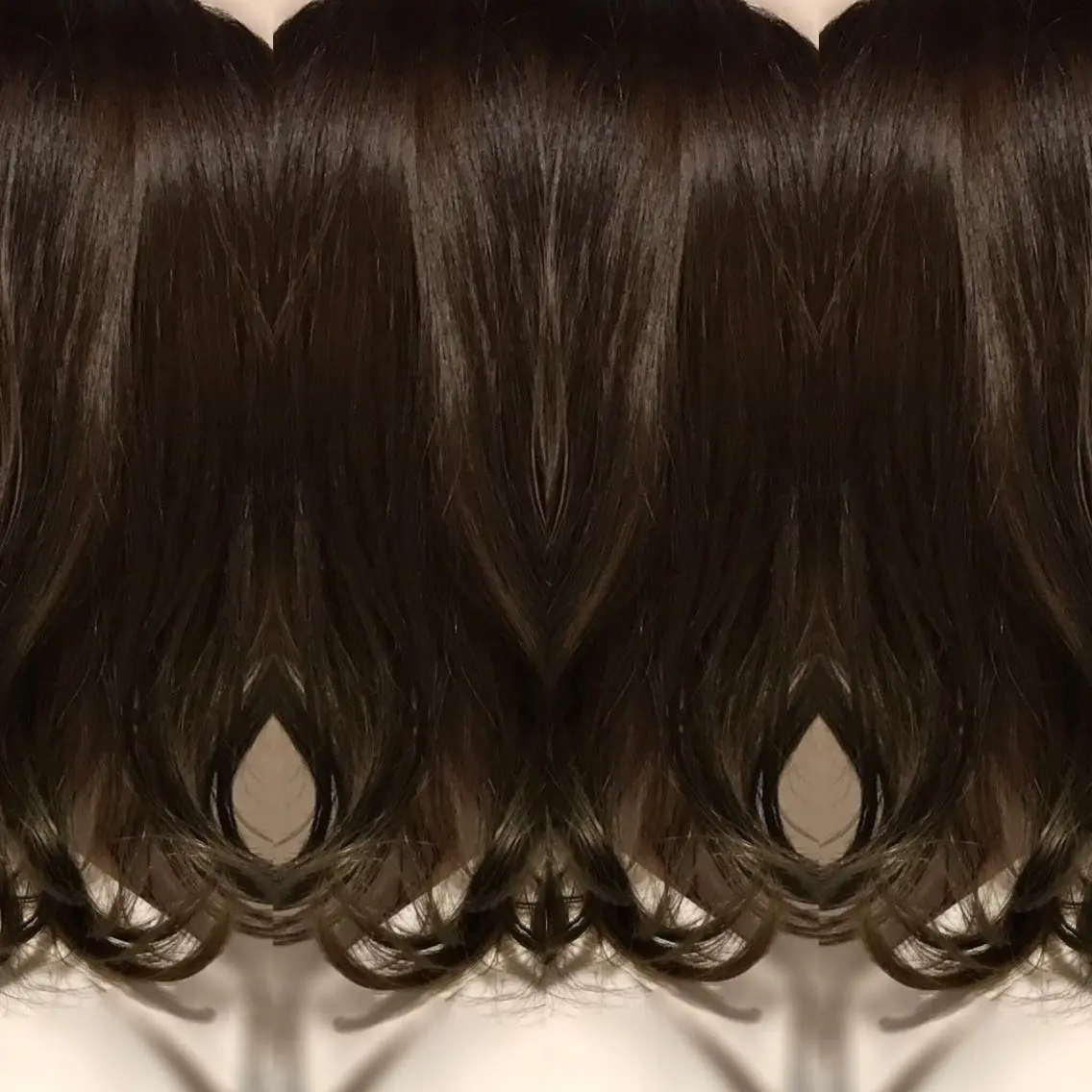 ミディアム カラー グラデーションカラー グレージュ 【体験】韓国 メイク&ヘア天神のヘアスタイル