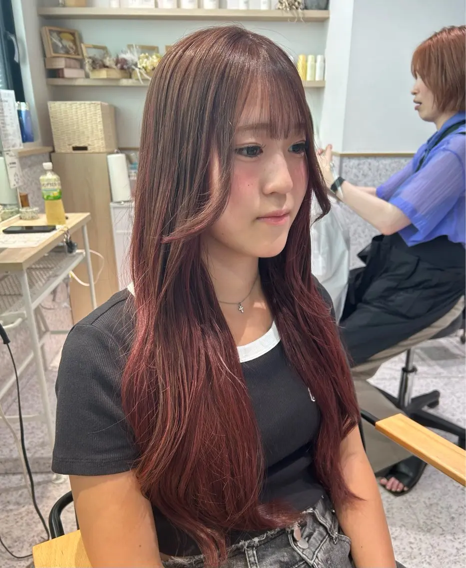 カラー ♡ハイトーン★ ネイル/しの♡のヘアスタイル